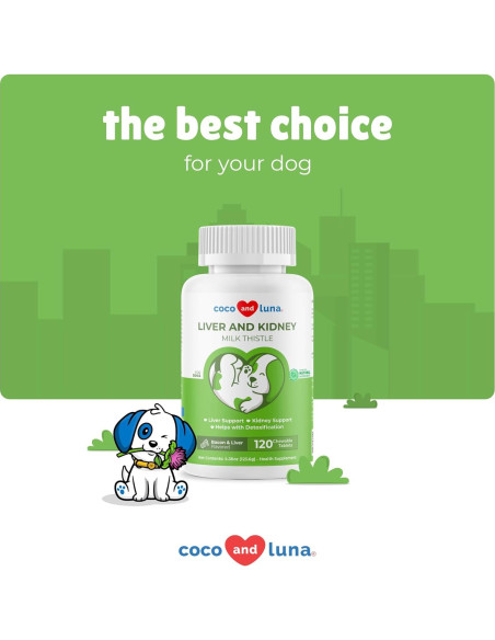 Cardo Mariano para Perros VITA PET LIFE 120 Tabletas