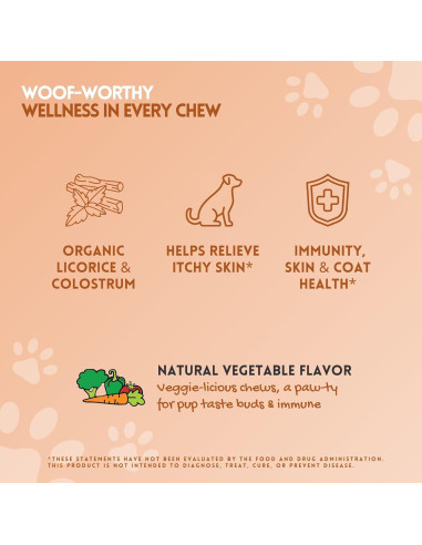 Chews para Alergia e Inmunidad Herbion 120 Unidades