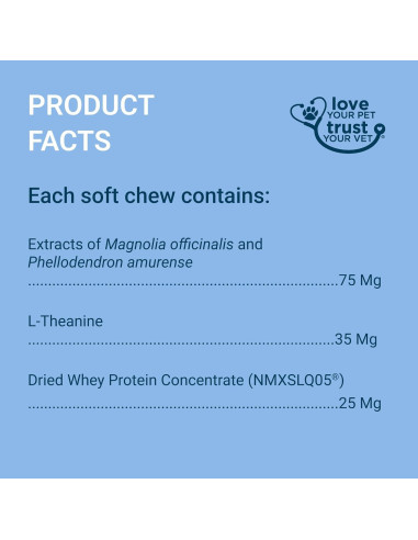 Suplemento Nutramax Solliquin 75 Masticables para Perros y Gatos