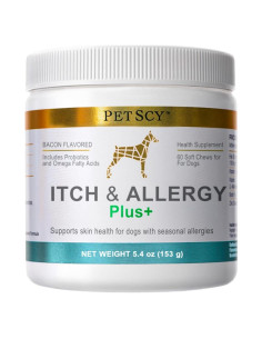Chews para Perros Petscy Picazón y Alergia Plus 60 Unidades