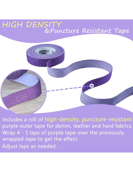 Dedales Envueltos Multicolor Gocosy 4 Paquete para Coser