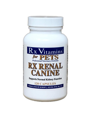 Suplemento Renal Canino Rx Vitamins 120 Cápsulas