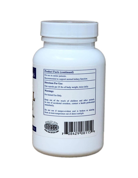 Suplemento Renal Canino Rx Vitamins 120 Cápsulas