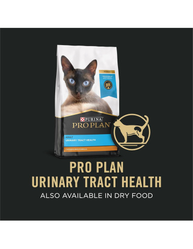 Purina Pro Plan Comida Húmeda Gatos Salud Urinaria Pollo 24 Latas