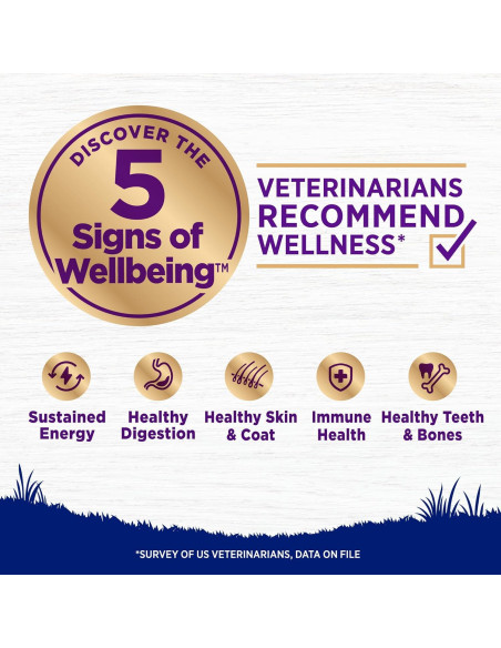 Comida Seca para Perros Wellness Pollo y Arroz 13,61 kg