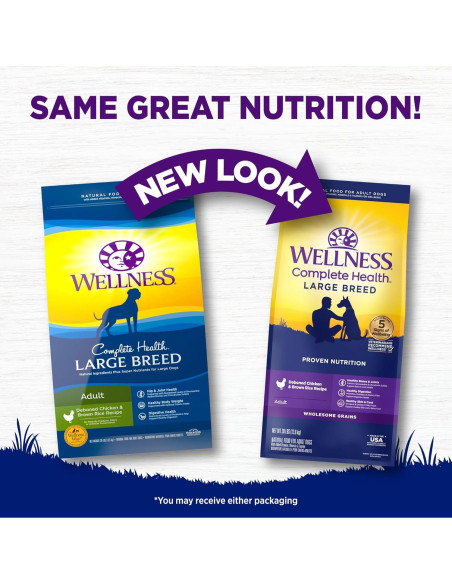 Comida Seca para Perros Wellness Pollo y Arroz 13,61 kg