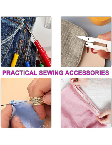 Juego de Herramientas de Costura 140 Piezas Fbshicung