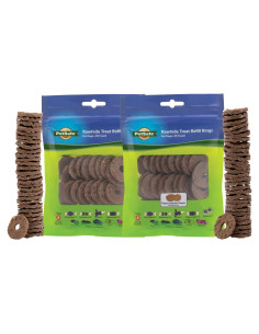 Anillos de Golosinas PetSafe Busy Buddy 60 Unidades Sabor Mantequilla