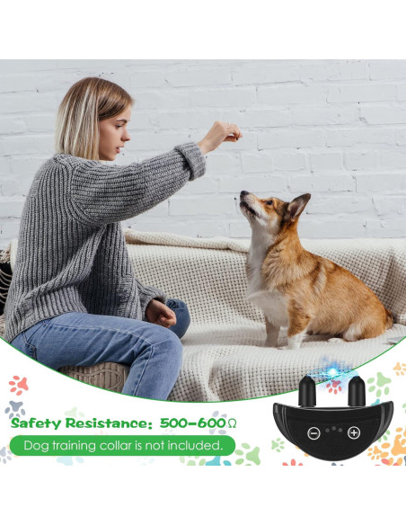 Zhengmy 36 Piezas Puntas de Goma para Collar de Perro