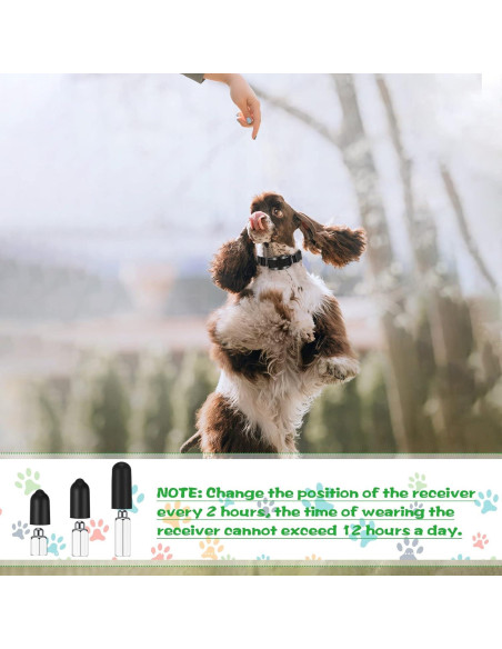 Zhengmy 36 Piezas Puntas de Goma para Collar de Perro