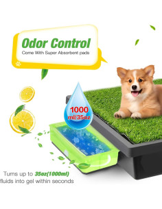 30 Forros Desechables ALWZ-RDY para Pet Loo con Almohadillas 2