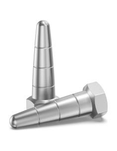 Puntas de Reemplazo 2 Pcs PetsTEK Acero Inoxidable 2.54 cm