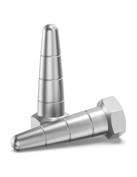 Puntas de Reemplazo 2 Pcs PetsTEK Acero Inoxidable 2.54 cm