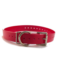 Correa de Reemplazo Sparky Pet Co 2,54 cm Hebilla Cuadrada Rojo