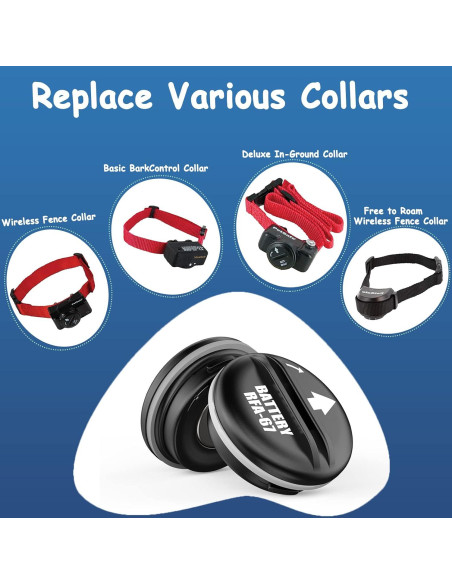 Paquete de 10 Baterías RFA-67 6V KGC para Collares PetSafe