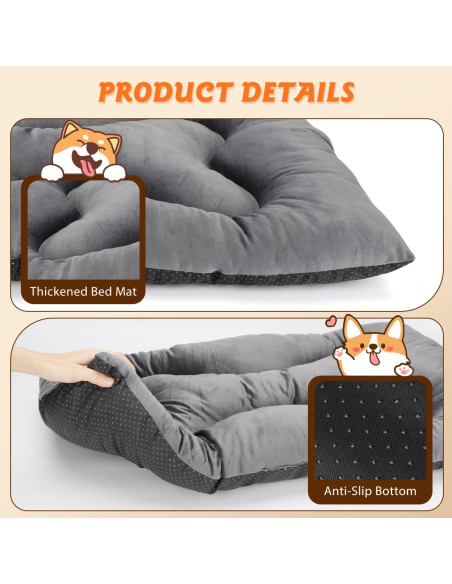 Cama Caliente para Perros Nobleza 101,6x66,0 cm Antideslizante
