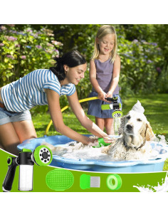 Accesorio de Manguera para Lavado de Perros YCCOKJJ Verde 2