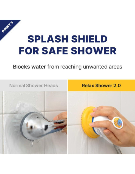 Cepillo de Aseo para Mascotas BMSMILE con Ducha y Masaje