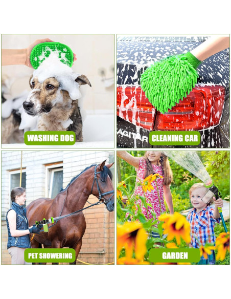 Accesorio de Manguera para Lavado de Perros YCCOKJJ Verde