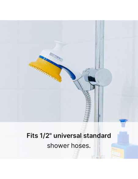 Cepillo de Aseo para Mascotas BMSMILE con Ducha y Masaje