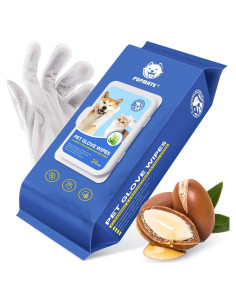 Toallitas de limpieza para mascotas PUPMATE 24 pcs hipoalergénicas