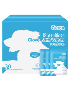 Toallitas desechables COCOYO para perros y gatos 30 unidades