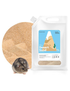 Arena de baño BUCATSTATE para hámster 1.5kg sin polvo