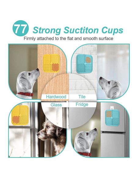 Alfombrilla de Lamer LUKITO 3PCS para Perros y Gatos