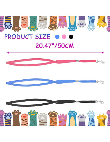 3 Bucles de Aseo Ajustables CUTEABC para Perros y Gatos