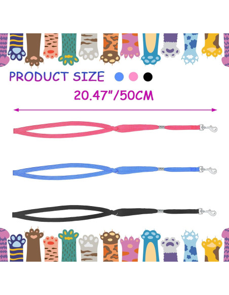 3 Bucles de Aseo Ajustables CUTEABC para Perros y Gatos