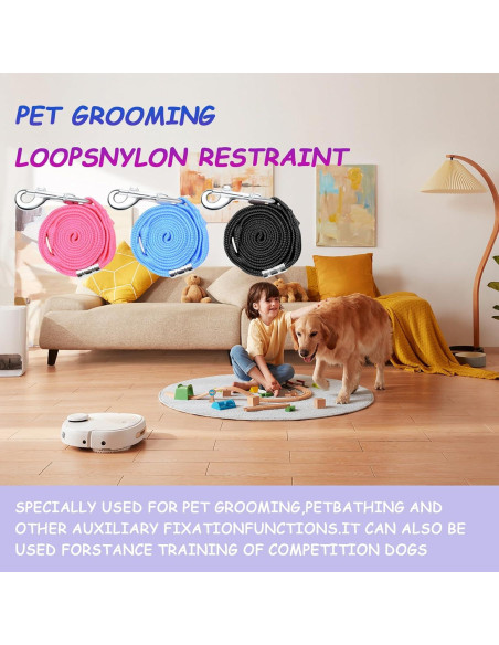 3 Bucles de Aseo Ajustables CUTEABC para Perros y Gatos