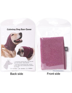 Cubierta de Orejas para Perros FKYzixeh Mediana - Alivio Ansiedad 2