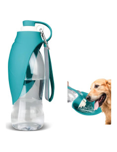 Botella de Agua para Mascotas TIOVERY 591 ml Azul