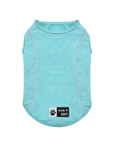 Camisa para Perros KYEESE Azul Lago M Transpirable Reflectante