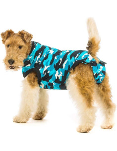 Traje de Recuperación para Perros Suitical Mediano Camuflaje 2