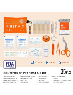 Kit de Primeros Auxilios ARCA PET para Perros 35 Piezas 2