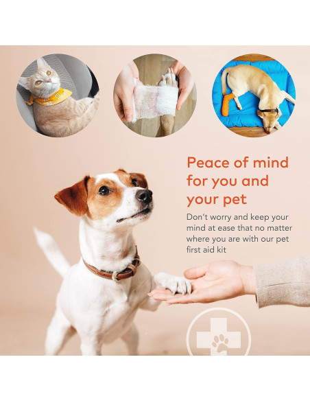 Kit de Primeros Auxilios ARCA PET para Perros 35 Piezas