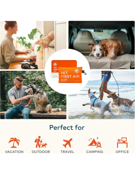 Kit de Primeros Auxilios ARCA PET para Perros 35 Piezas