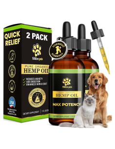 Aceite de Cáñamo para Perros y Gatos Billion Pets 28g