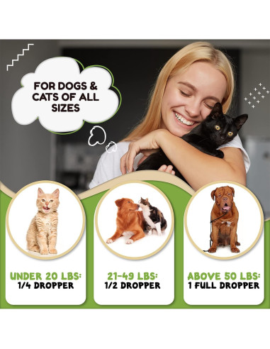 Aceite de Cáñamo para Perros y Gatos Billion Pets 28g