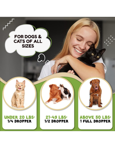 Aceite de Cáñamo para Perros y Gatos Billion Pets 28g