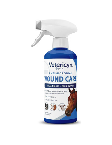 Vetericyn Plus Spray Cuidado Heridas Caballo 473 ml