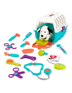 Juego de Veterinario Battat con Cachorro Dálmata - 15 Piezas