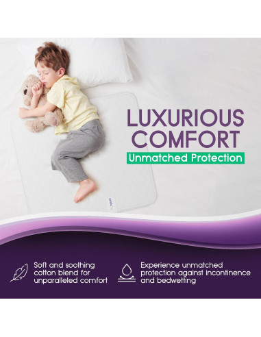 Protectores de cama Royal Care 34x36 cm Paquete de 4