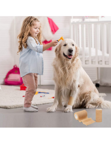 Cinta Cohesiva Autoadherente Superbe 12 Rollos 5cm x 4.5m