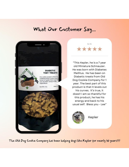 Galletas para Perros TINY Diabéticas 225 g 100% Naturales