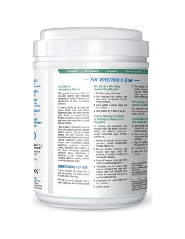 Toallitas Desinfectantes REScue para Mascotas - 160 Unidades