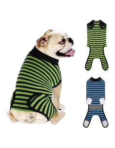 Traje de Recuperación para Perros QUEARN S 2 Piezas Algodón