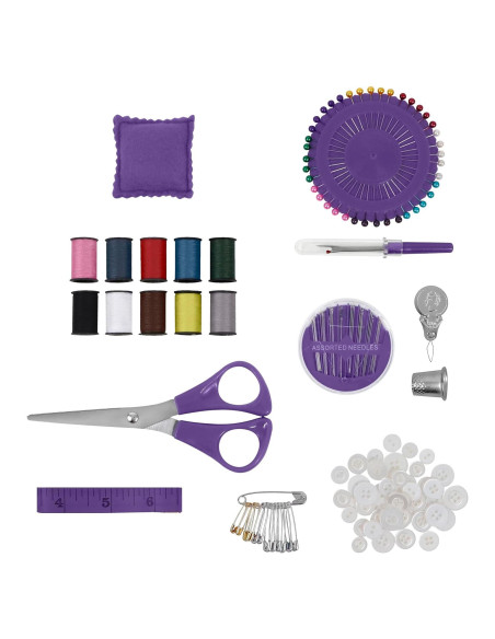 Kit de Costura de Emergencia SINGER 140 Piezas Portátil