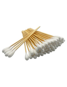 Hisopos de Algodón Grandes MRCMUCEZ 100PCS para Mascotas